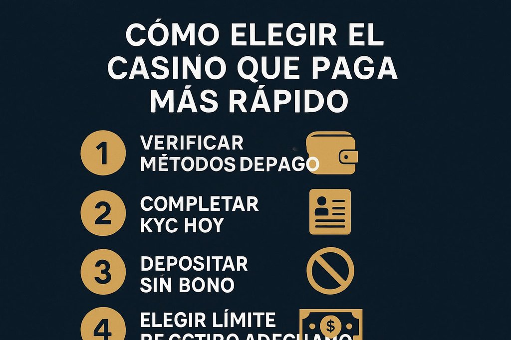 Cómo elegir el casino que paga más rápido en España